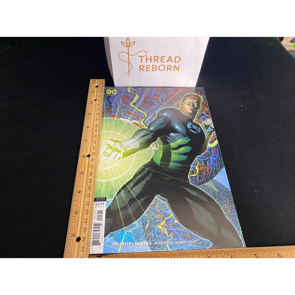 The Green Lantern 5 Comic Book Morrison‎ Sharp Oliff DC Comics Variant Cover